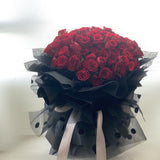 99 Red Roses Proposal Bouquet