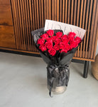 Red Soap Roses Flower Bouquet