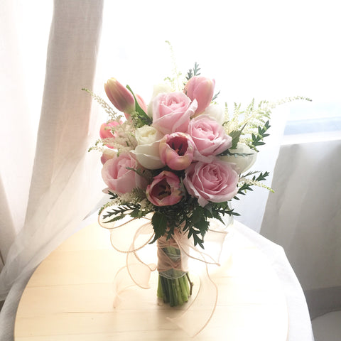 Sweet Pastel Bridal Bouquet